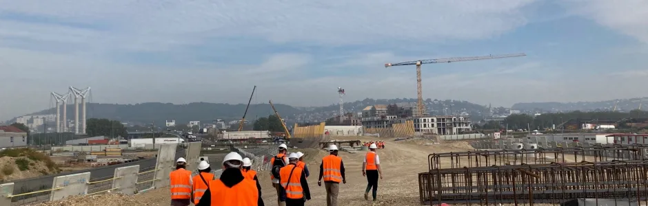 Chantier Pont Flaubert