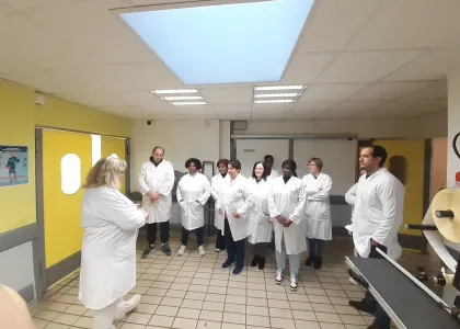 visite cuisine centrale CHU