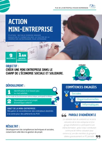 Créer et vivre l’expérience d’une véritable entreprise