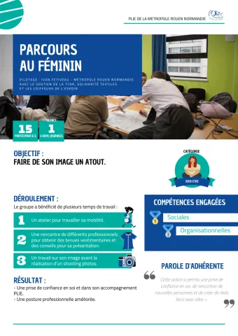 Travailler sa posture de professionnelle pour mieux se valoriser.